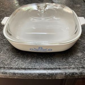 Corning, ware, baking dish